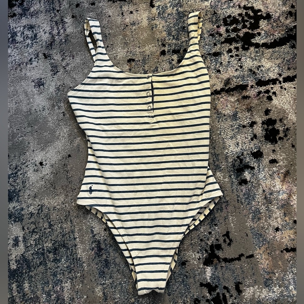 Striped Ralph Lauren Bodysuit